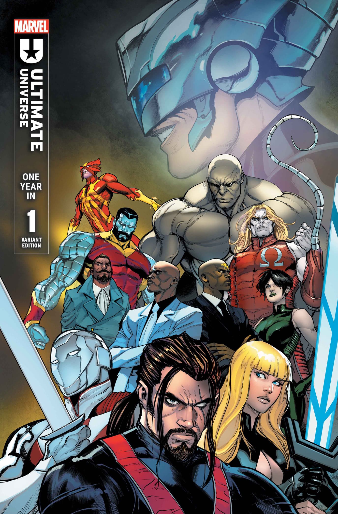 ULTIMATE UNIVERSE: ONE YEAR IN #1 Variant Cover by STEFANO CASELLI