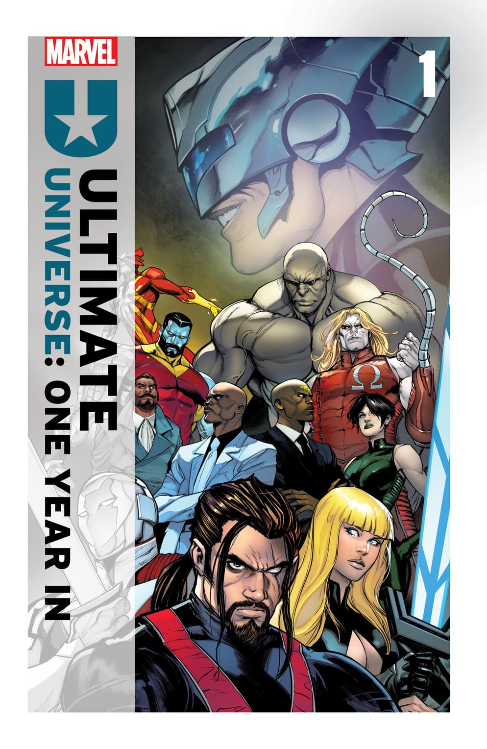 ULTIMATE UNIVERSE: ONE YEAR IN #1 cover by Stefano Caselli