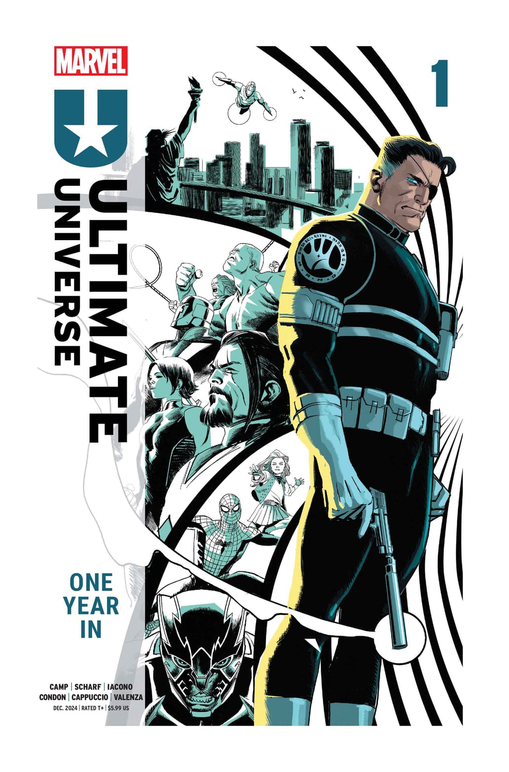 ULTIMATE UNIVERSE: ONE YEAR IN #1 ​​​​​​​Cover by RAFAEL ALBUQUERQUE