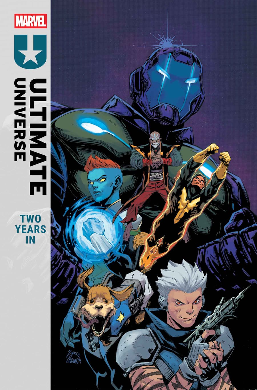 ULTIMATE UNIVERSE: TWO YEARS IN #1 Cover by RYAN STEGMAN