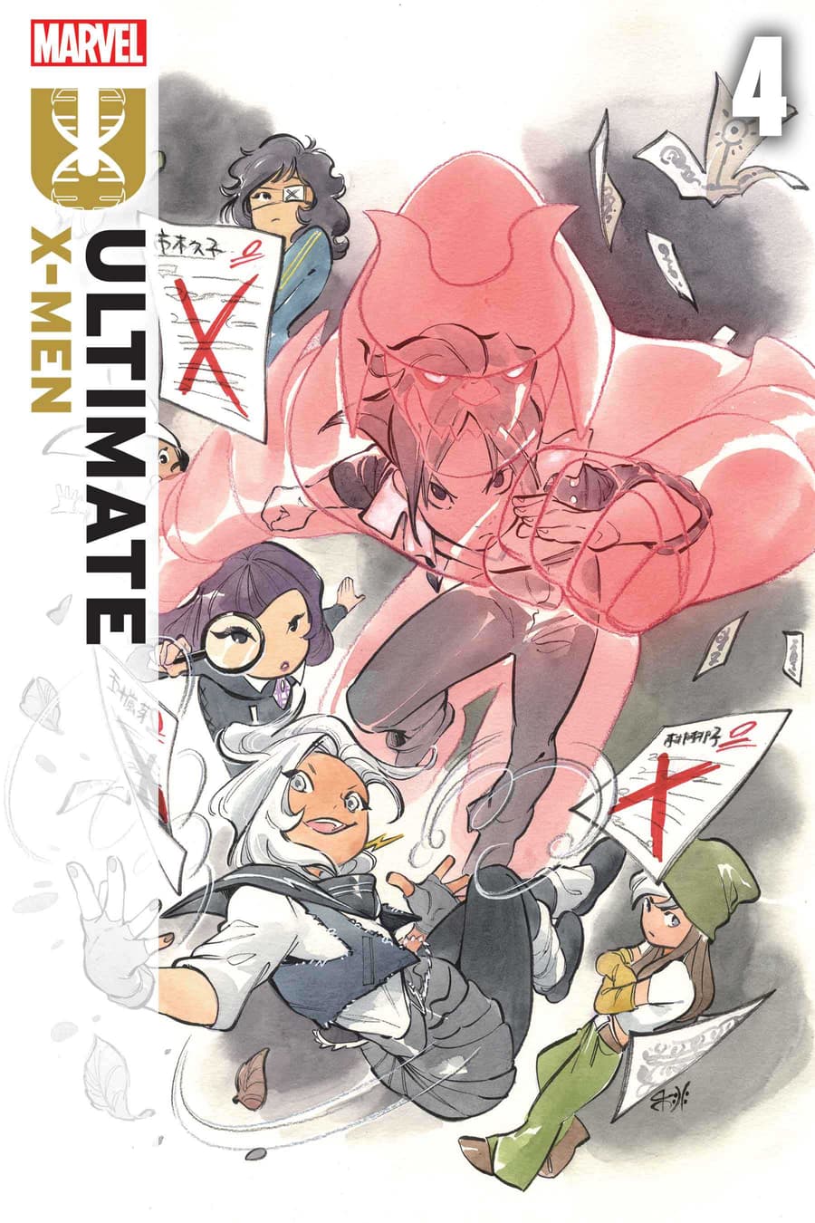 ULTIMATE X-MEN #4 cover by Peach Momoko