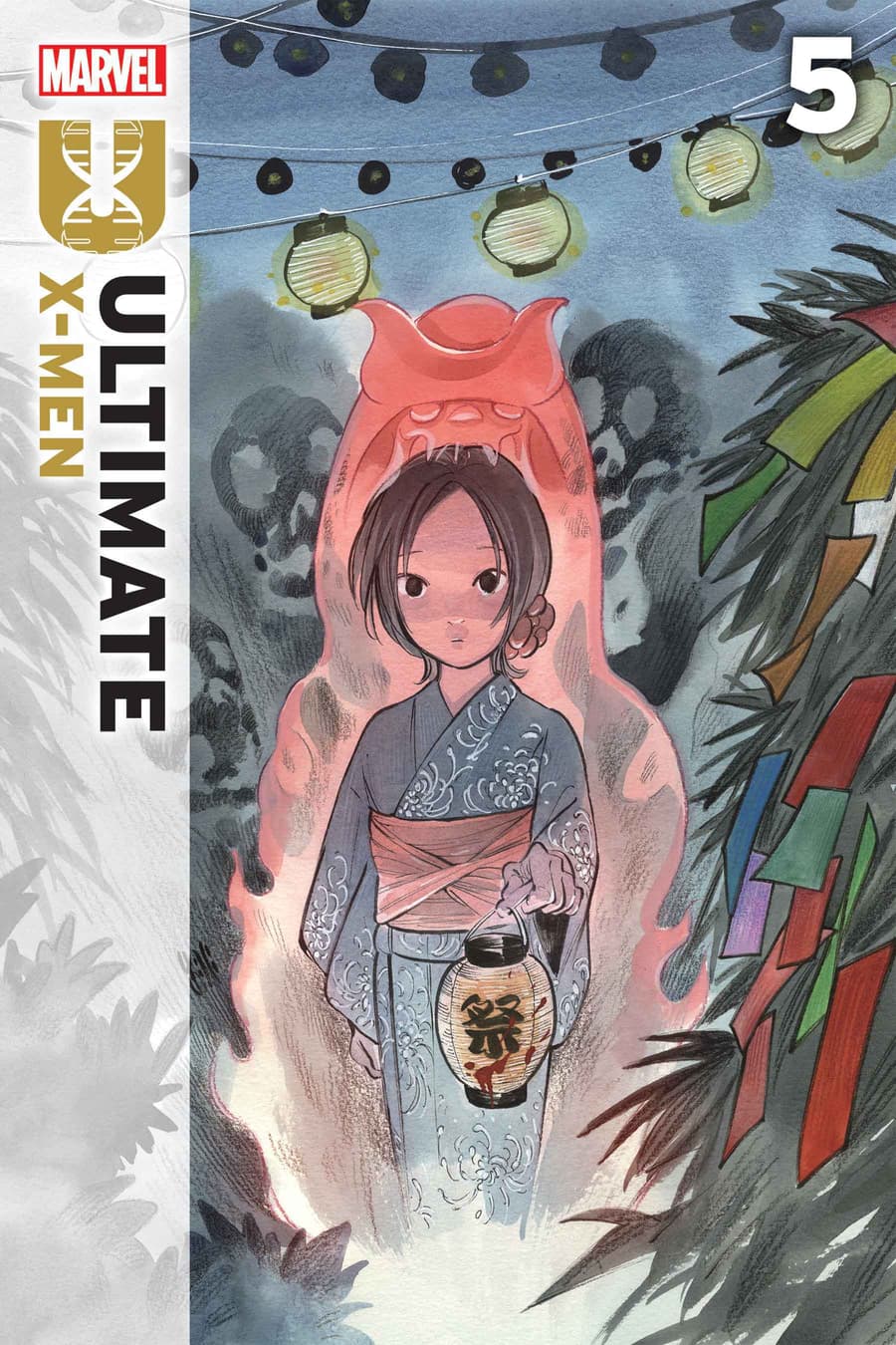 ULTIMATE X-MEN #5 cover by Peach Momoko