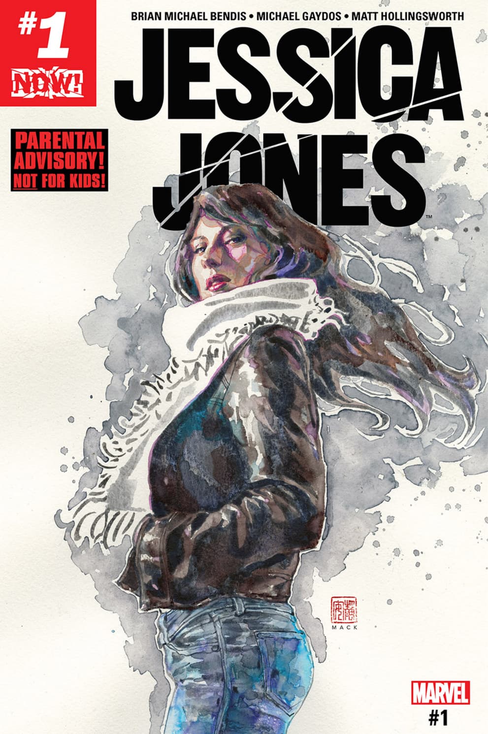 JESSICA JONES (2016) #1 cover by David Mack