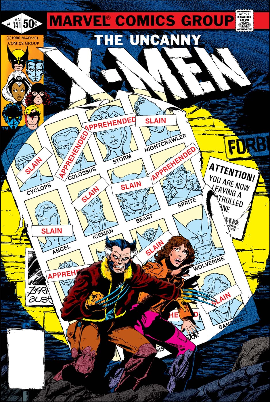 UNCANNY X-MEN (1963) #141 by Chris Claremont and John Byrne