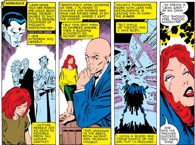 Madelyne Pryor learns the truth