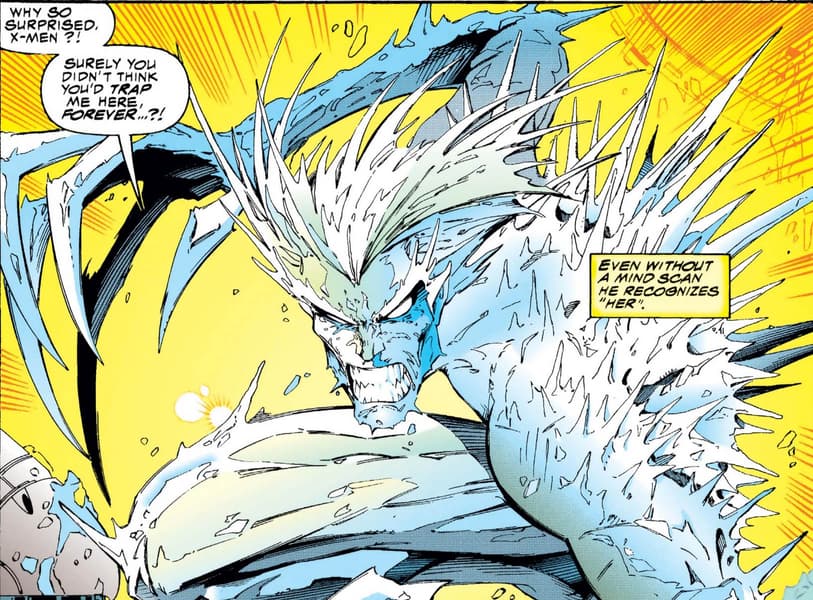 Emma Frost as Iceman