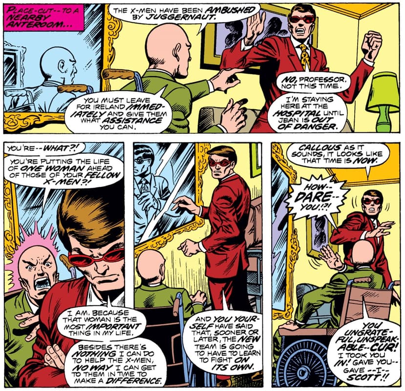 UNCANNY X-MEN (1963) #102 page by Chris Claremont, Dave Cockrum, Sam Grainger, John Costanza, and Bonnie Wilford