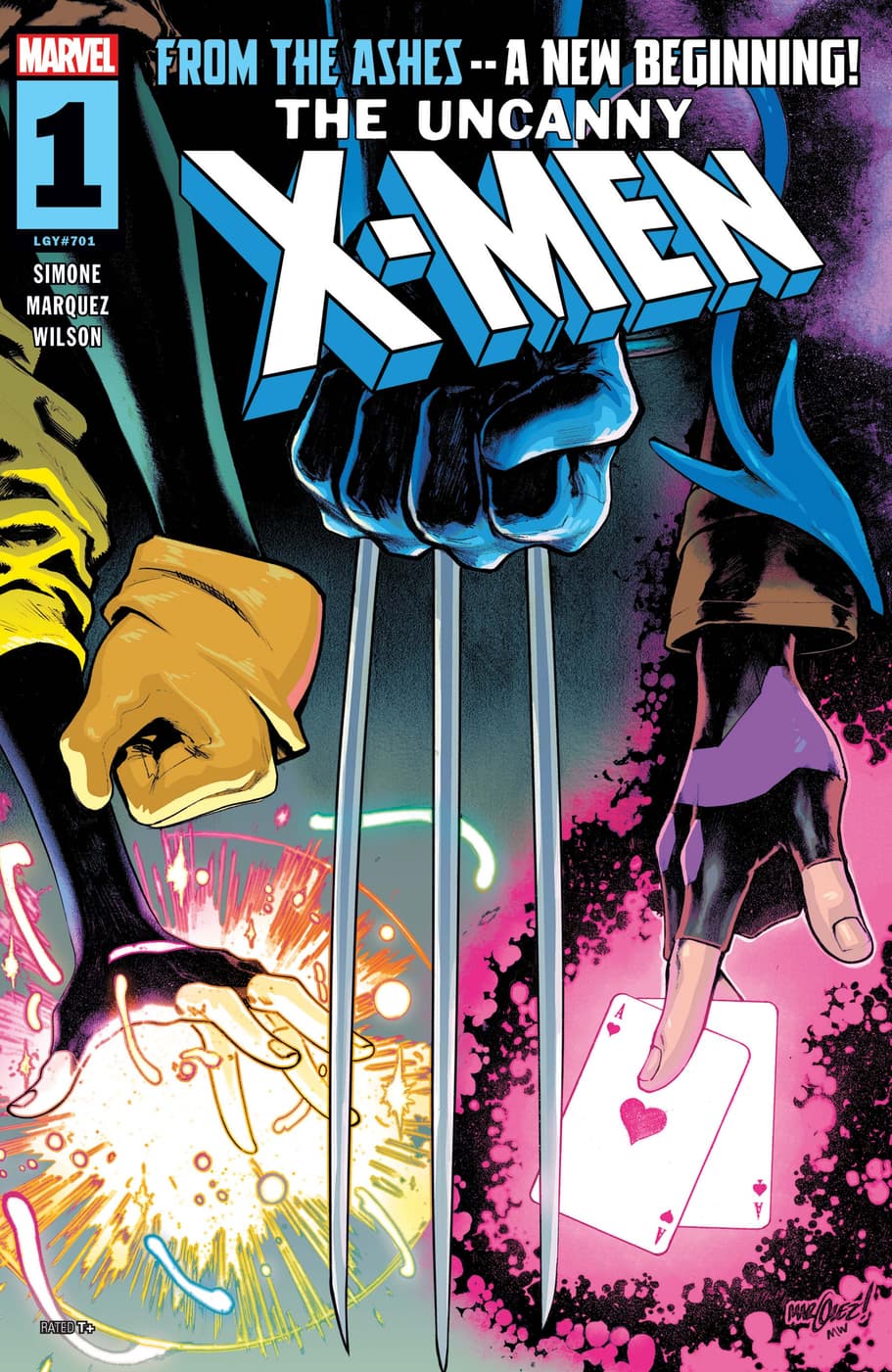 UNCANNY X-MEN (2024) #1 cover by David Marquez