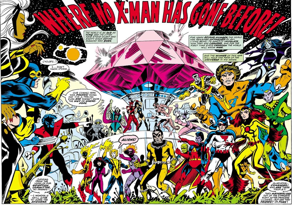Wolverine goes where no X-Man has gone before in UNCANNY X-MEN #107 by Chris Claremont and Dave Cockrum.