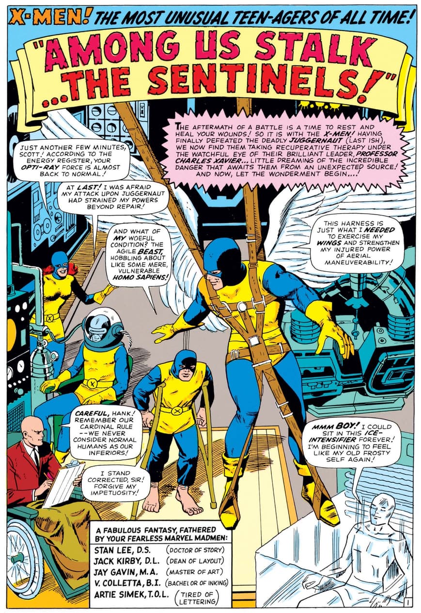 Meet the X-Men in UNCANNY X-MEN (1963) #14.