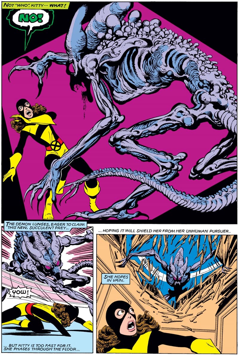 From UNCANNY X-MEN (1963) #143 by Chris Claremont, John Byrne, and Terry Austin.
