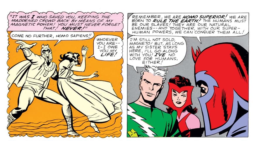 A history with Magneto explained in UNCANNY X-MEN (1963) #4.