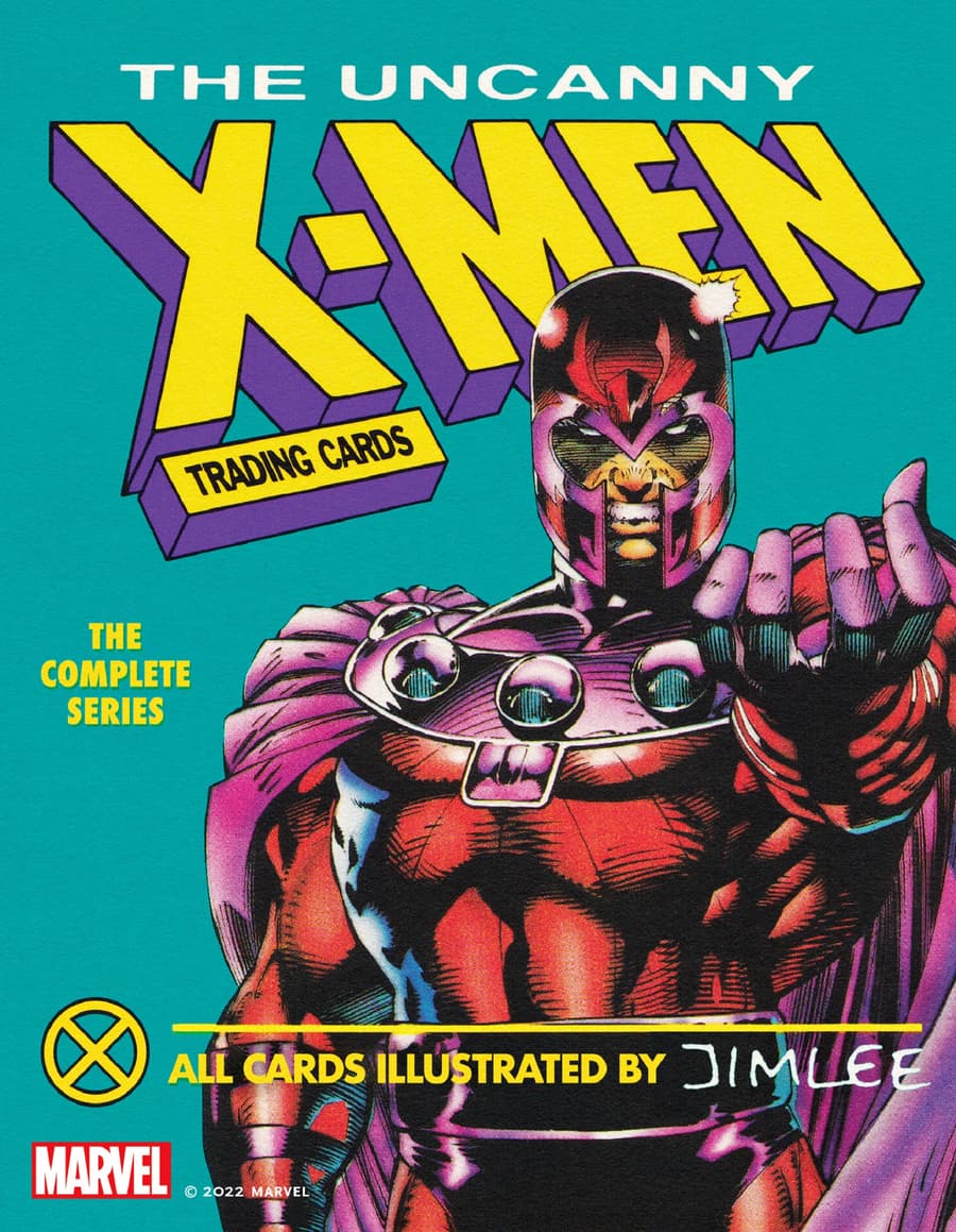 Cover to THE UNCANNY X-MEN TRADING CARDS