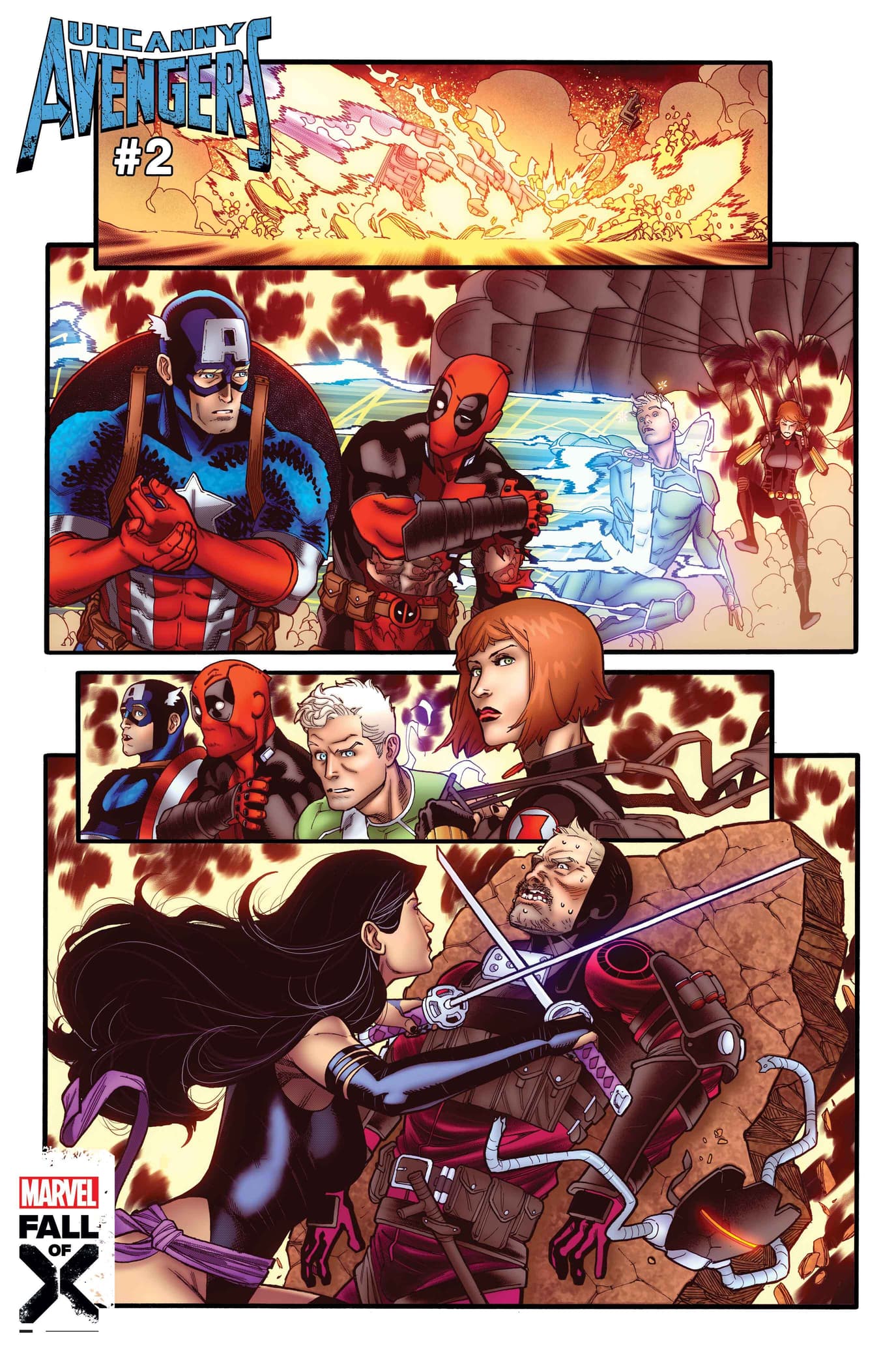 Uncanny Avengers' #2 First Look Pits the Team Against the New