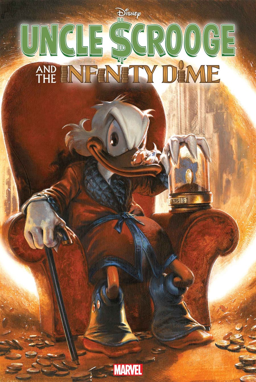 UNCLE SCROOGE AND THE INFINITY DIME #1 Variant Cover by Gabriele Dell'Otto