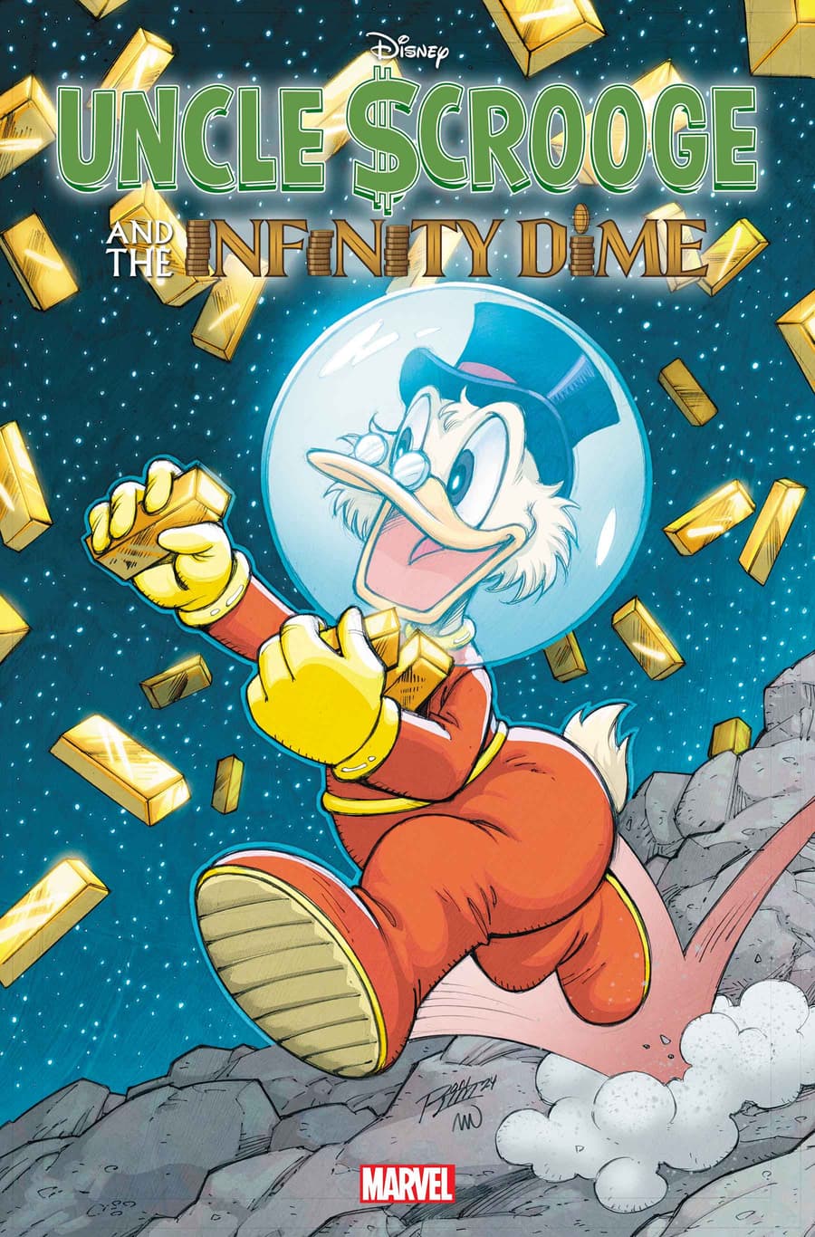 UNCLE SCROOGE AND THE INFINITY DIME #1 variant cover by Ron Lim