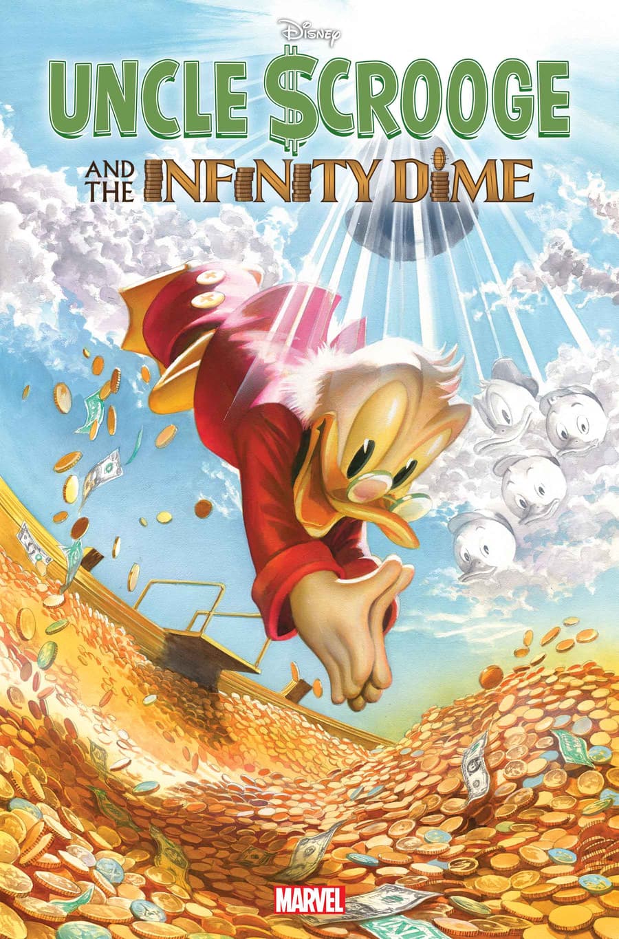 UNCLE $CROOGE AND THE INFINITY DIME #1 Cover B by Alex Ross