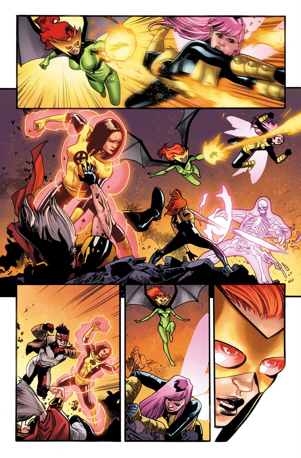 UNCANNY X-MEN #1 by Mahmud Asrar and Rachelle Rosenberg