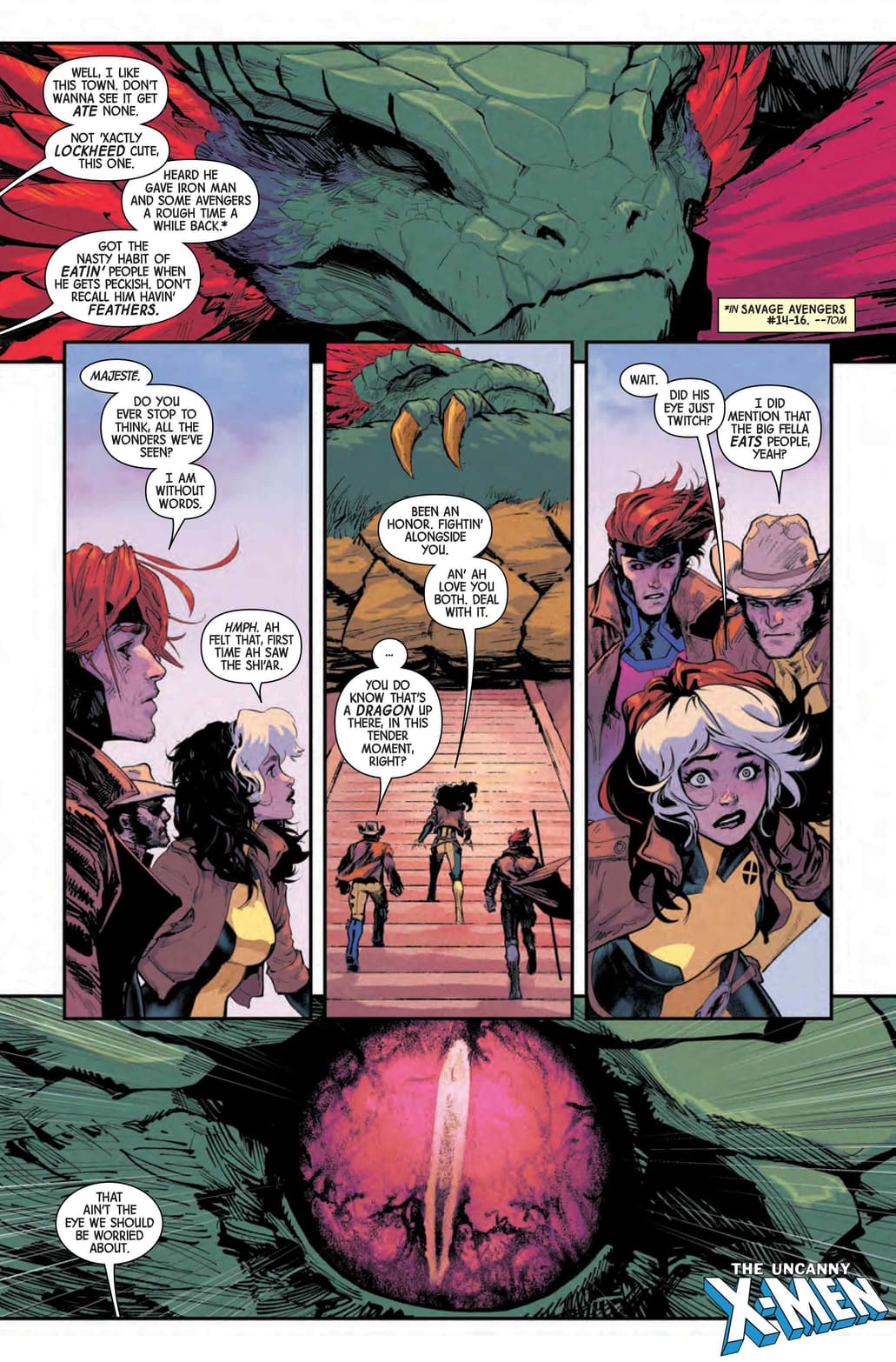 UNCANNY X-MEN #1 interior page by Gail Simone and David Marquez