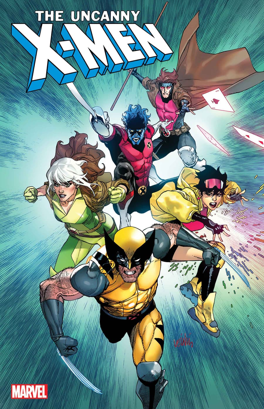 UNCANNY X-MEN #1 variant cover by Leinil Francis Yu