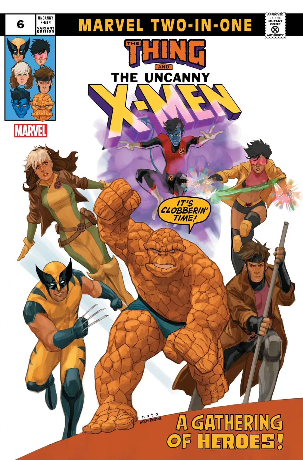 New Two-In-One Variant Covers Homage the Thing's Classic Team-Up