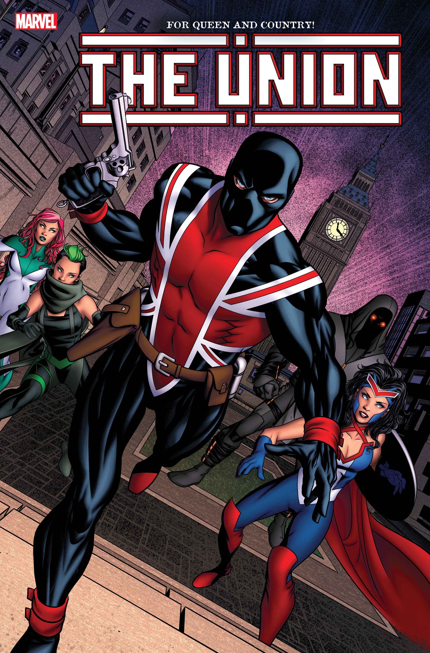THE UNION #1 VARIANT COVER by MIKE MCKONE with colors by MORRY HOLLOWELL (MAR200867)