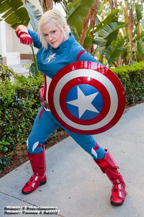 Taylor Keene/Captain America