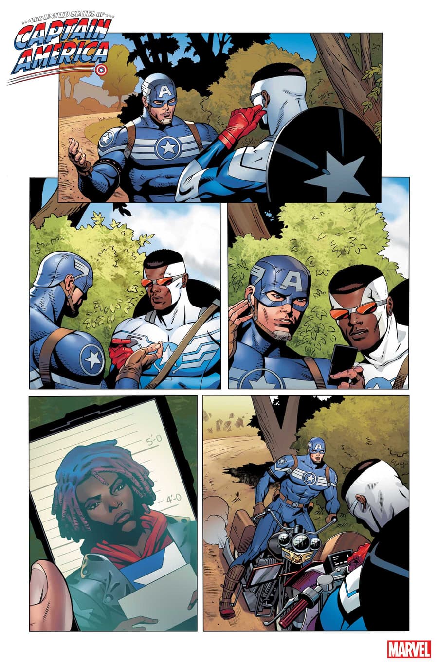 THE UNITED STATES OF CAPTAIN AMERICA #2 preview art by Dale Eaglesham with colors by Matt Milla