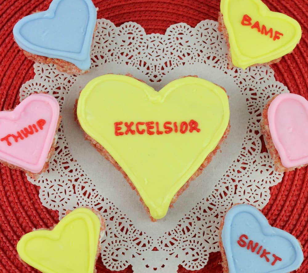 Valentine's Day: Marvel Conversation Heart Treats