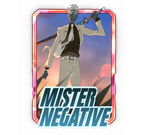 MARVEL SNAP Mister Negative Variant Card