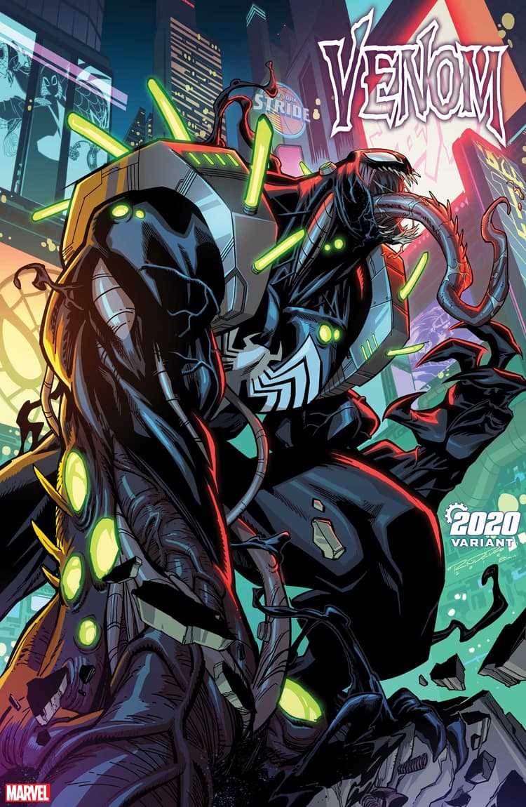 VENOM #21 2020 VARIANT by KHARY RANDOLPH with colors by EMILIO LOPEZ 