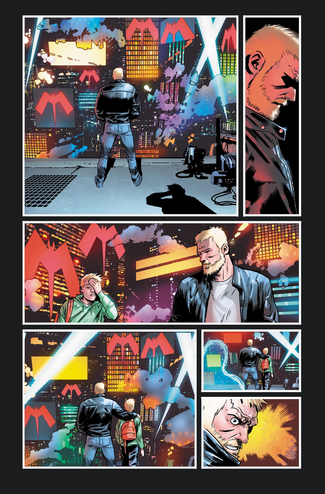 VENOM #27 preview interiors by Juan Gedeon with colors by Jesus Aburtov