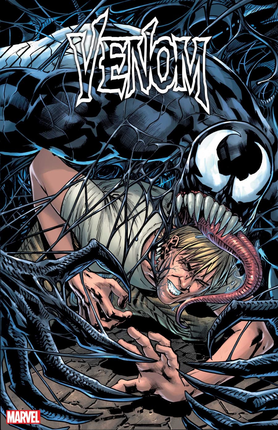 VENOM #3 cover by Bryan Hitch