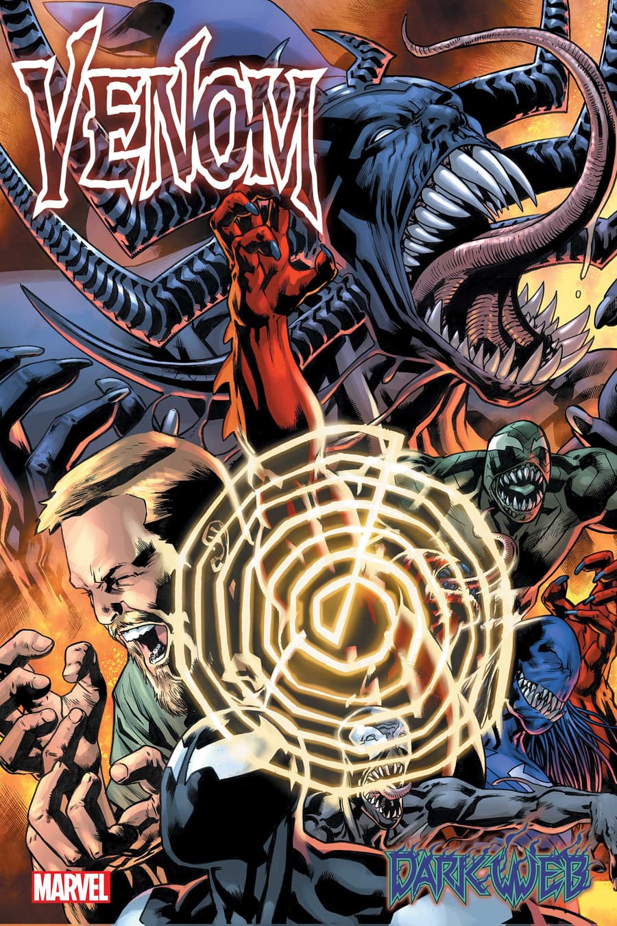 VENOM #13 cover by Bryan Hitch