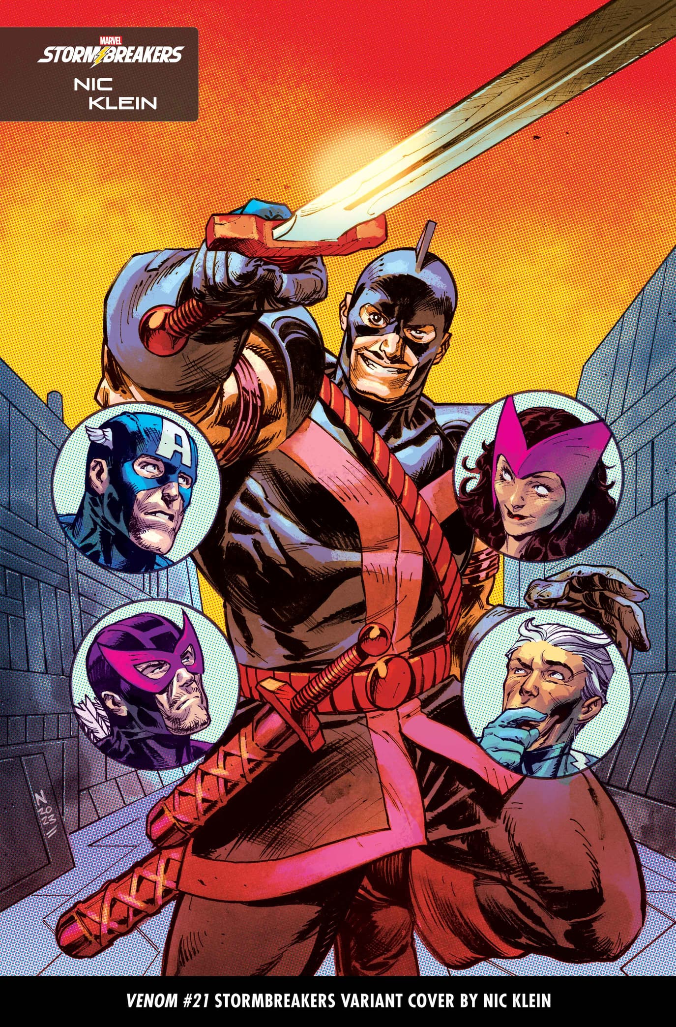 VENOM #21 STORMBREAKERS VARIANT COVER BY NIC KLEIN