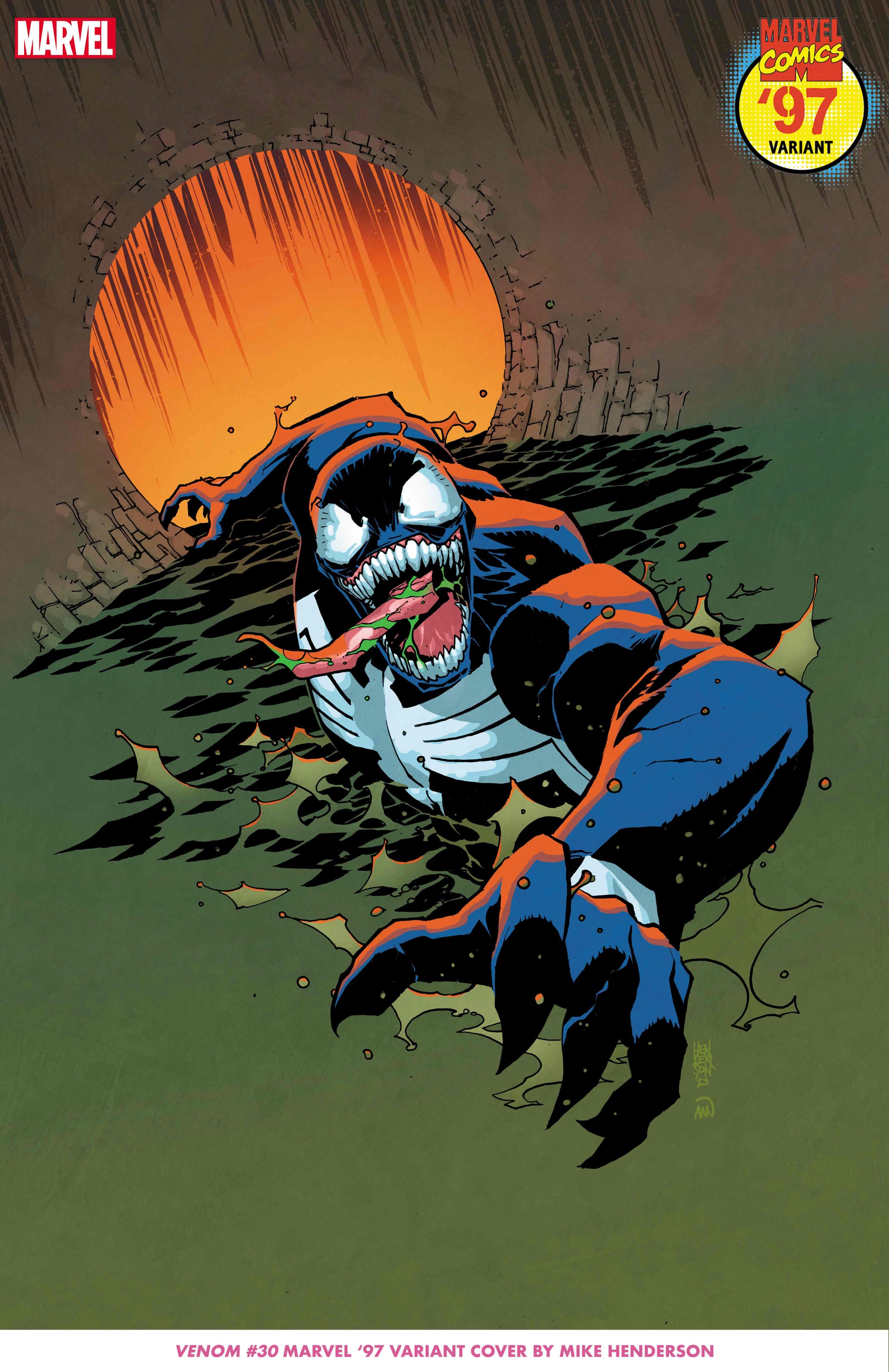 VENOM #30 MARVEL ‘97 Variant Cover by Mike Henderson