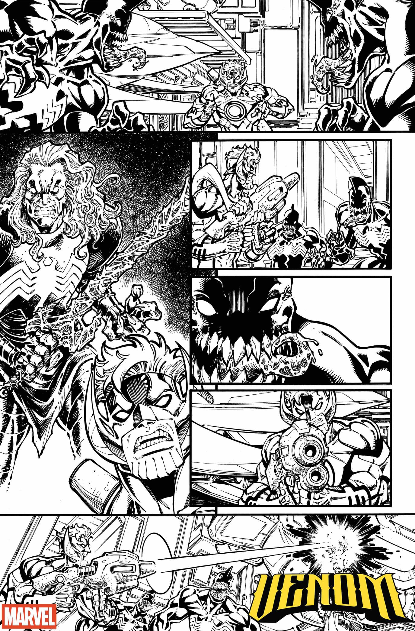 VENOM #250 Art by TODD NAUCK