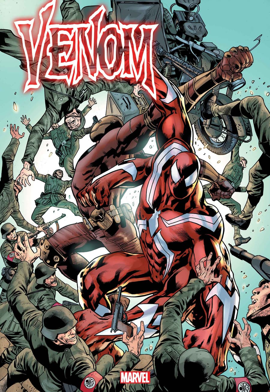 VENOM #22 cover by Bryan Hitch