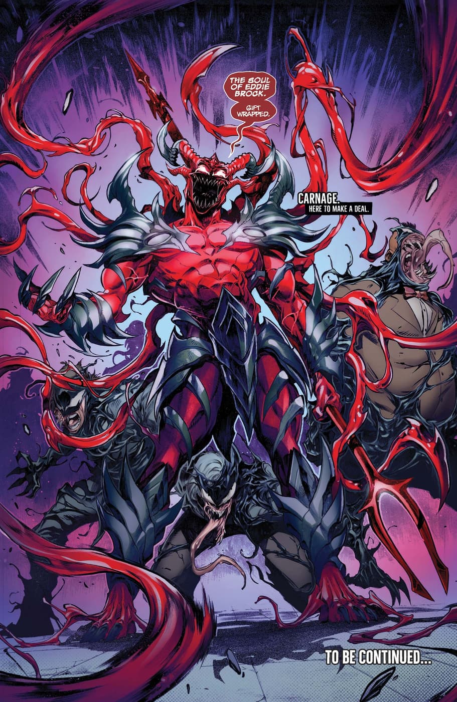 VENOM WAR (2024) #2 page by Al Ewing and Iban Coello