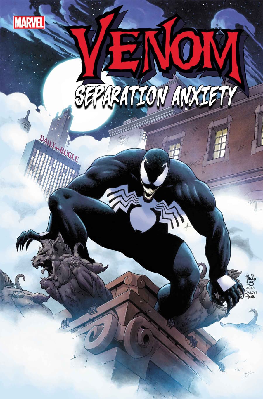 VENOM: SEPARATION ANXIETY #1 cover by Paulo Siqueira