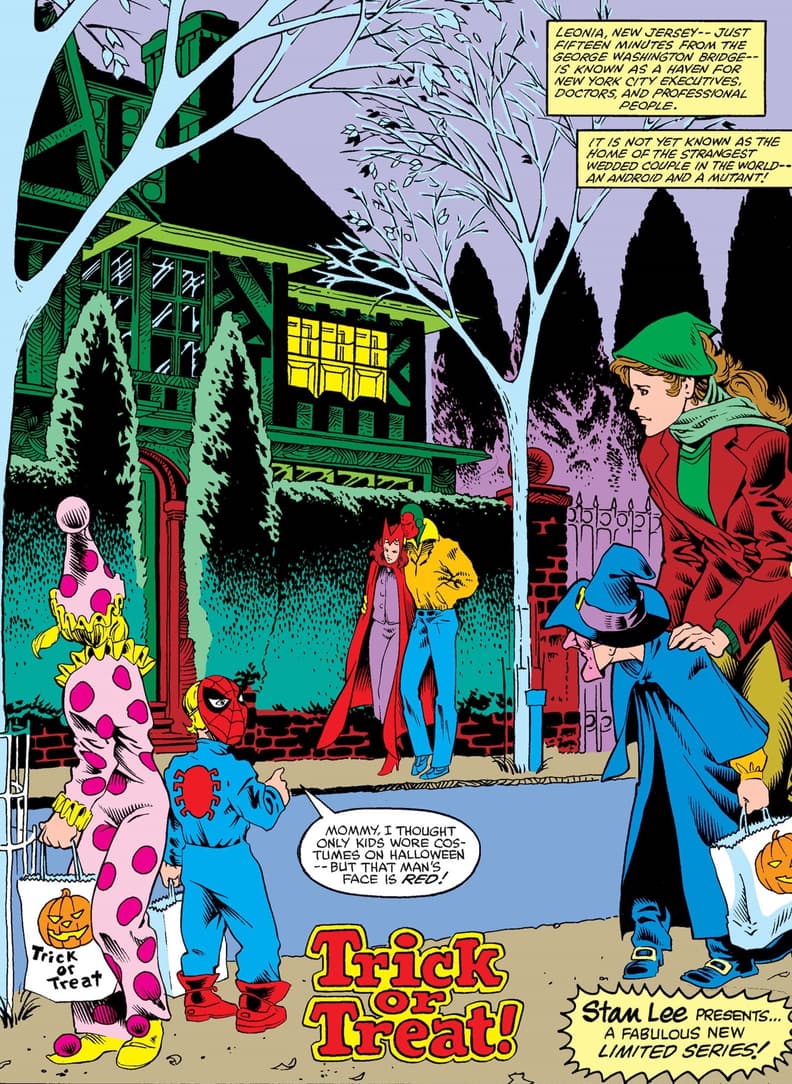 Vision and Wanda's first home.