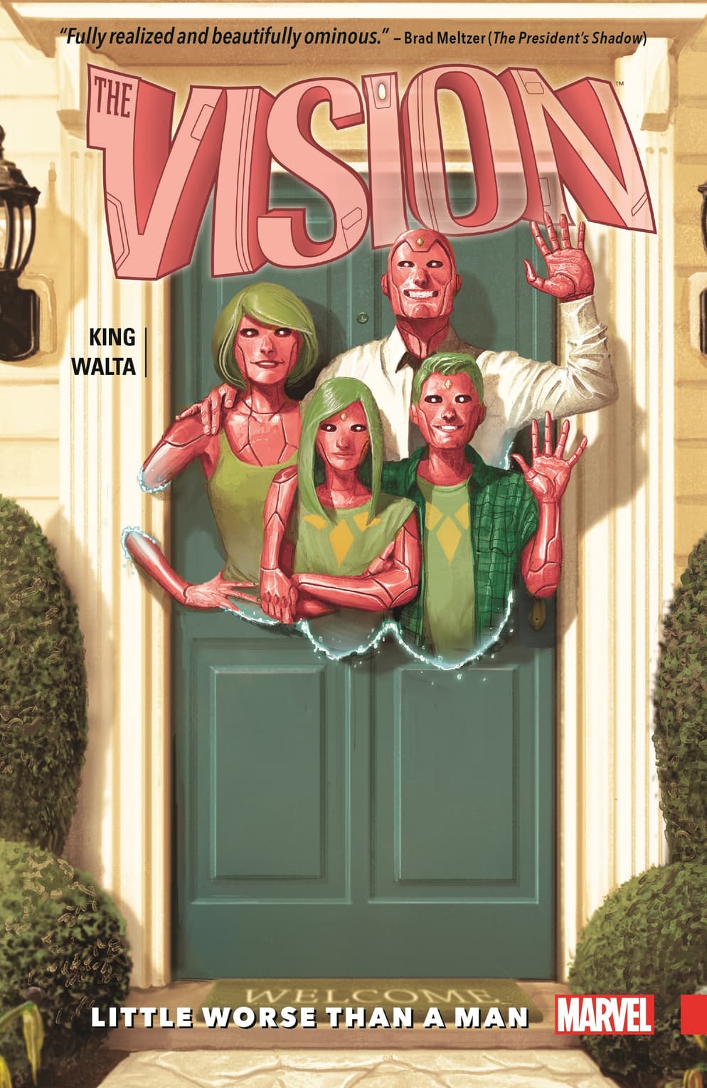 VISION VOL. 1: LITTLE WORSE THAN A MAN Cover