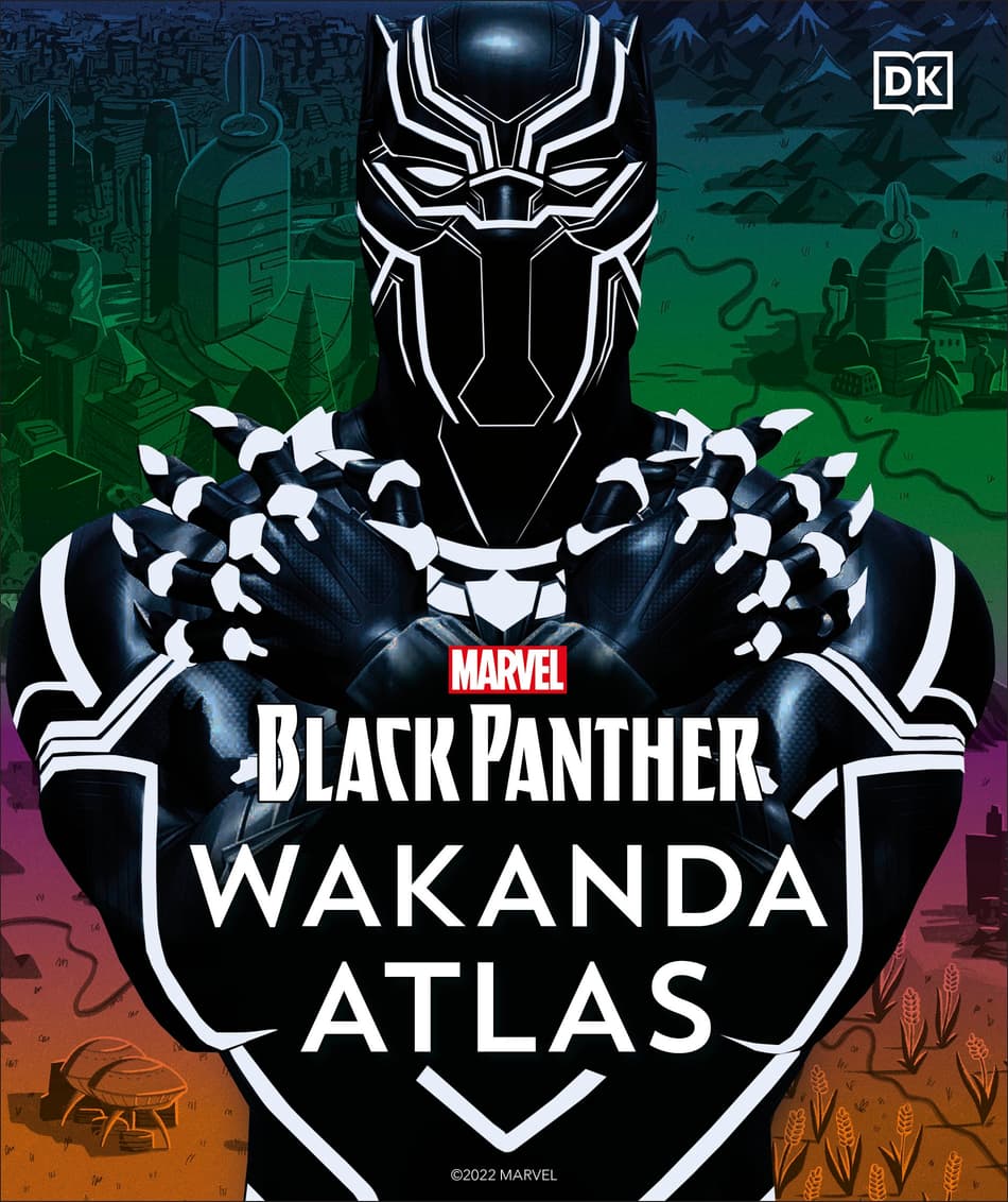 Cover to MARVEL BLACK PANTHER: WAKANDA ATLAS.