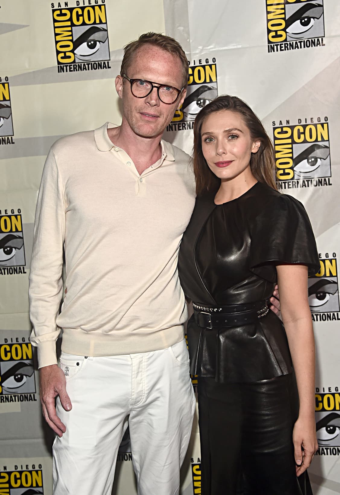 Paul Bettany and Elizabeth Olsen