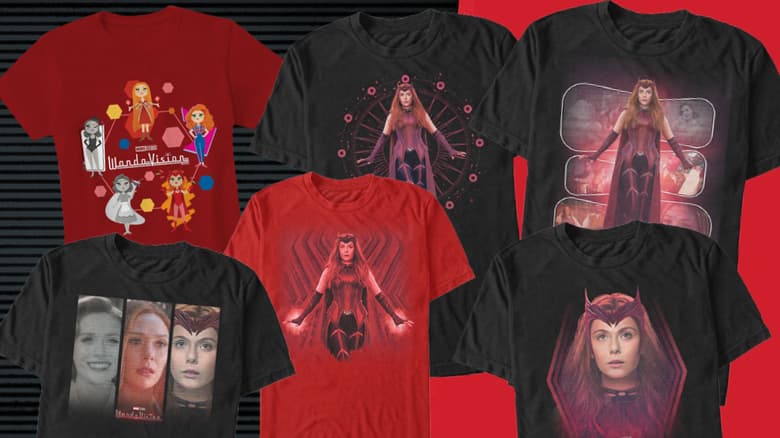 Marvel scarlet best sale witch t shirt