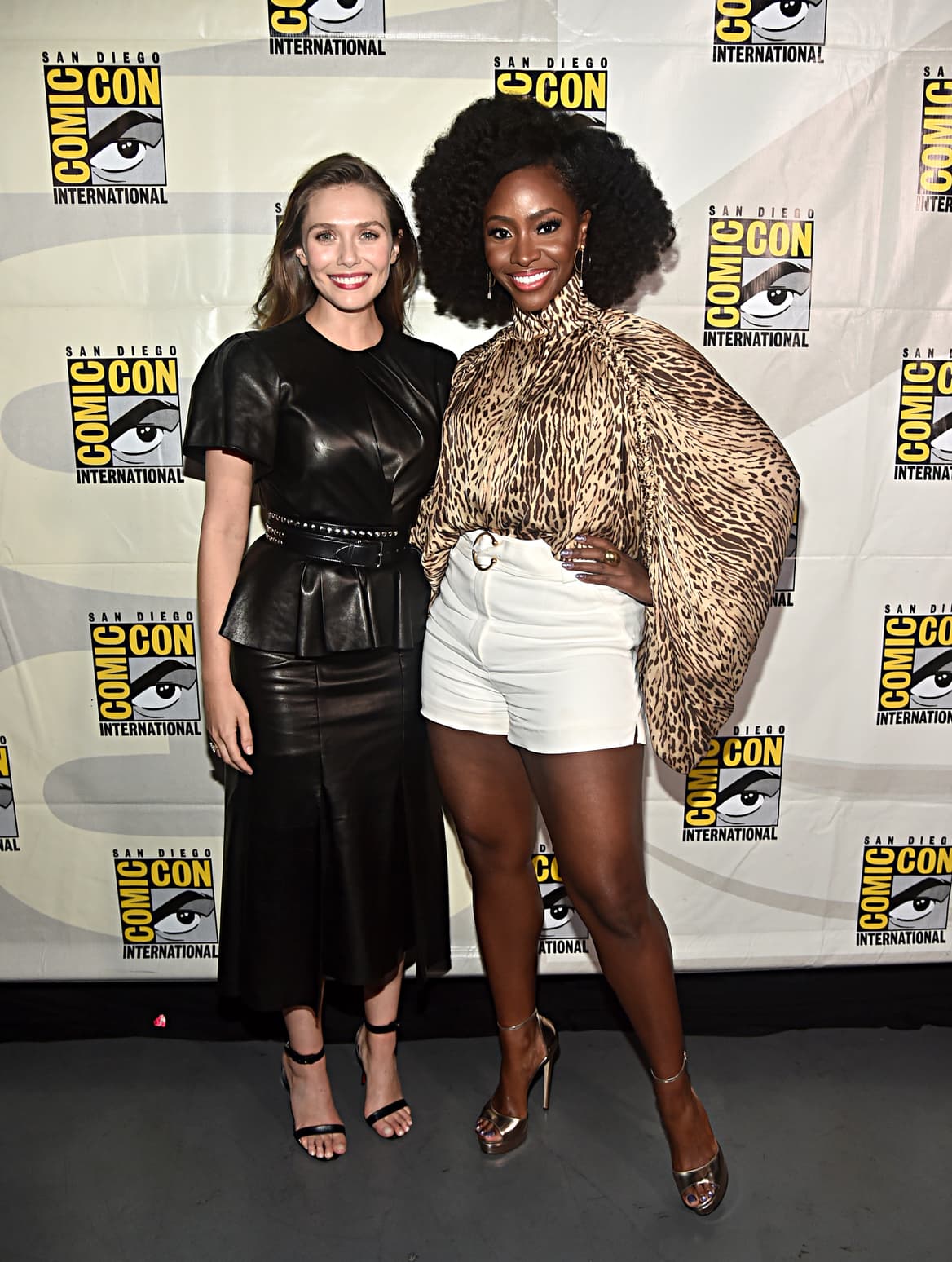 Elizabeth Olsen and Teyonah Parris