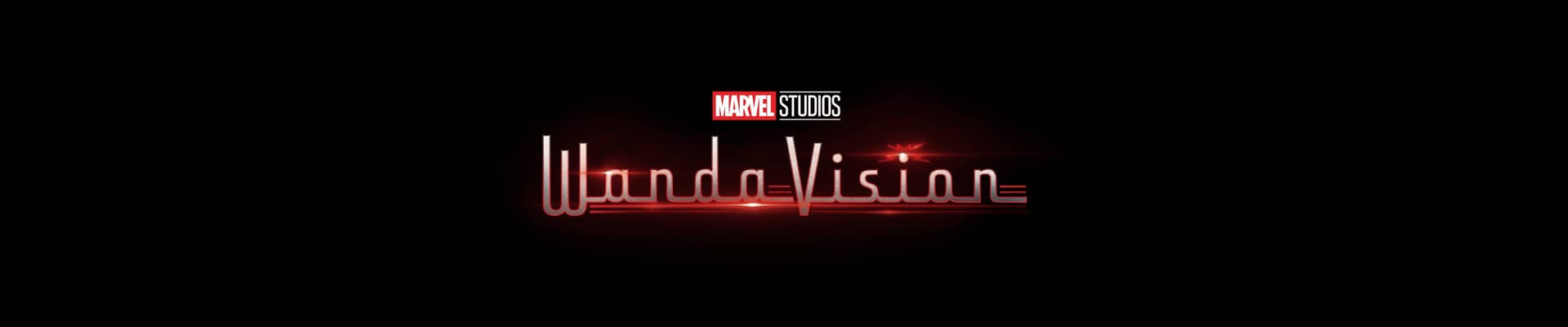 WandaVision Season 1 Show Logo on Black