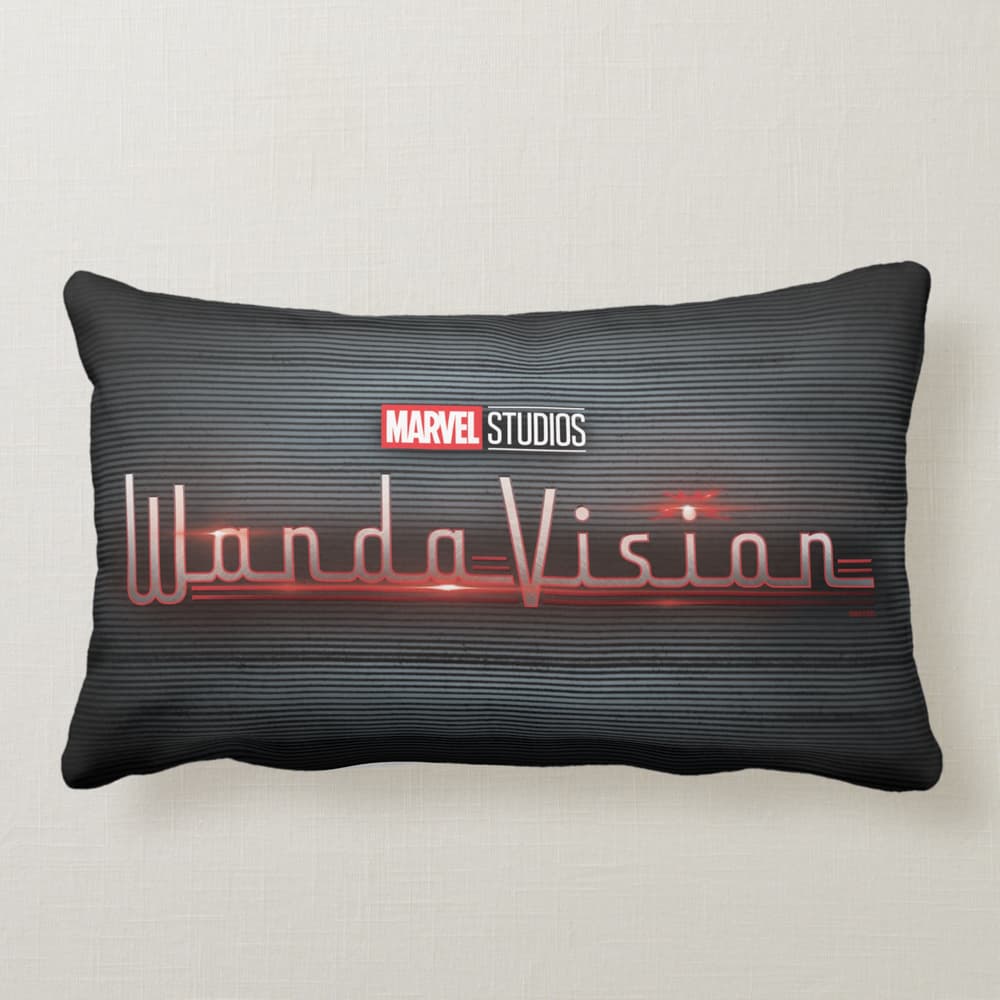 WandaVision Logo Lumbar Pillow / Zazzle
