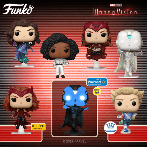 'WandaVIsion' Funko Pops