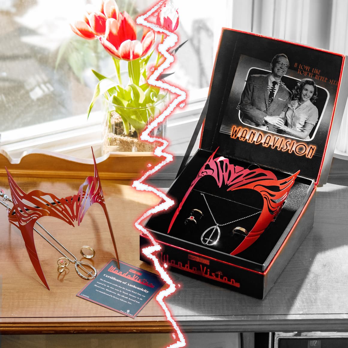 <a href=https://www.gamestop.com/products/wandavision-power-pack-jewelry-set-only-at-gamestop/11116337.html>Scarlet Witch Jewelry Kit</a> / GameStop